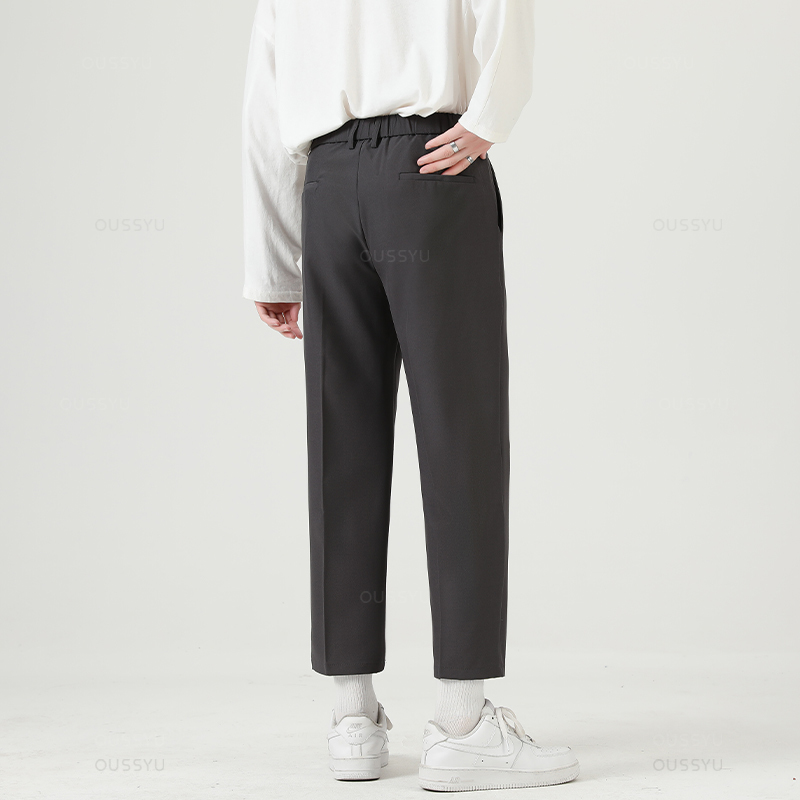 Brand Clothing Smooth Suit Pan - Young Men Formal Wear 评论和价格