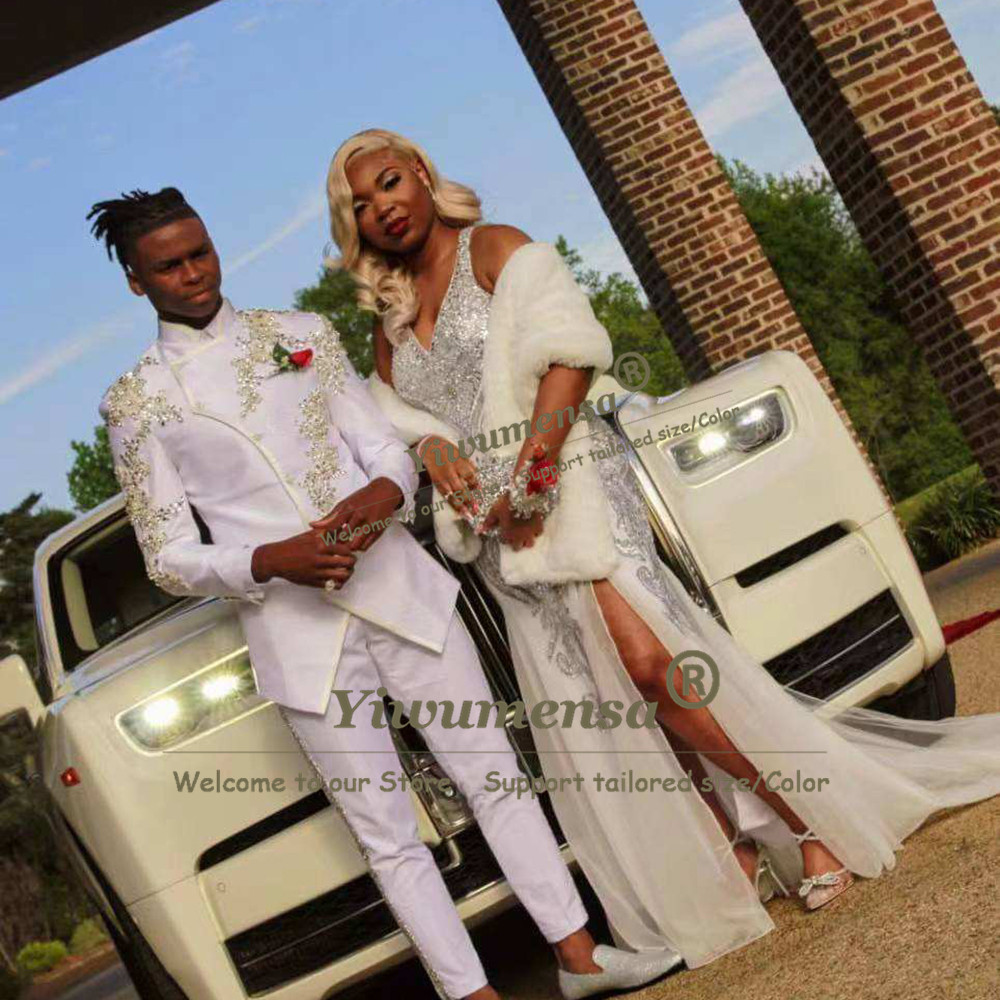 Unique Design Wedding Suits Fo - Young Men Formal Wear 评论和价格