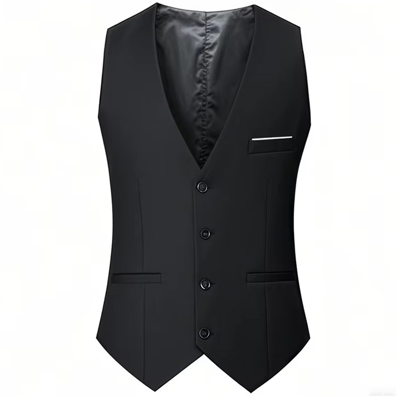 M-7XL Men's Suit Vest Casual S - Young Men Formal Wear 评论和价格