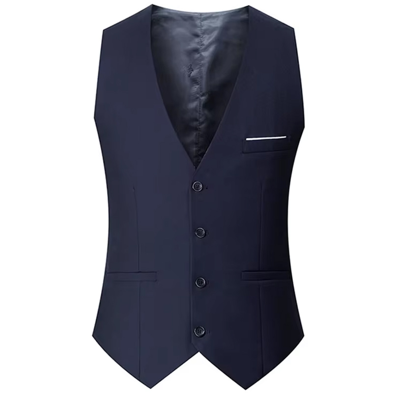 M-7XL Men's Suit Vest Casual S - Young Men Formal Wear 评论和价格