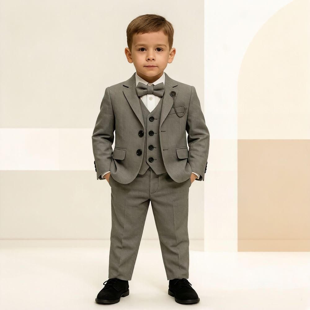 Mens Beige 3 Pieces Kids Boys  - Formal Wear For Men Kids 评论和价格