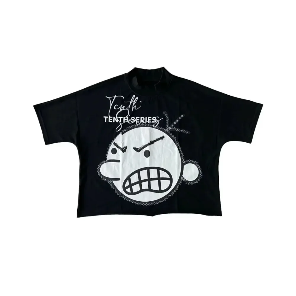 Street wear black T-shirt for  - Men'S Gothic Formal Wear 评论和价格