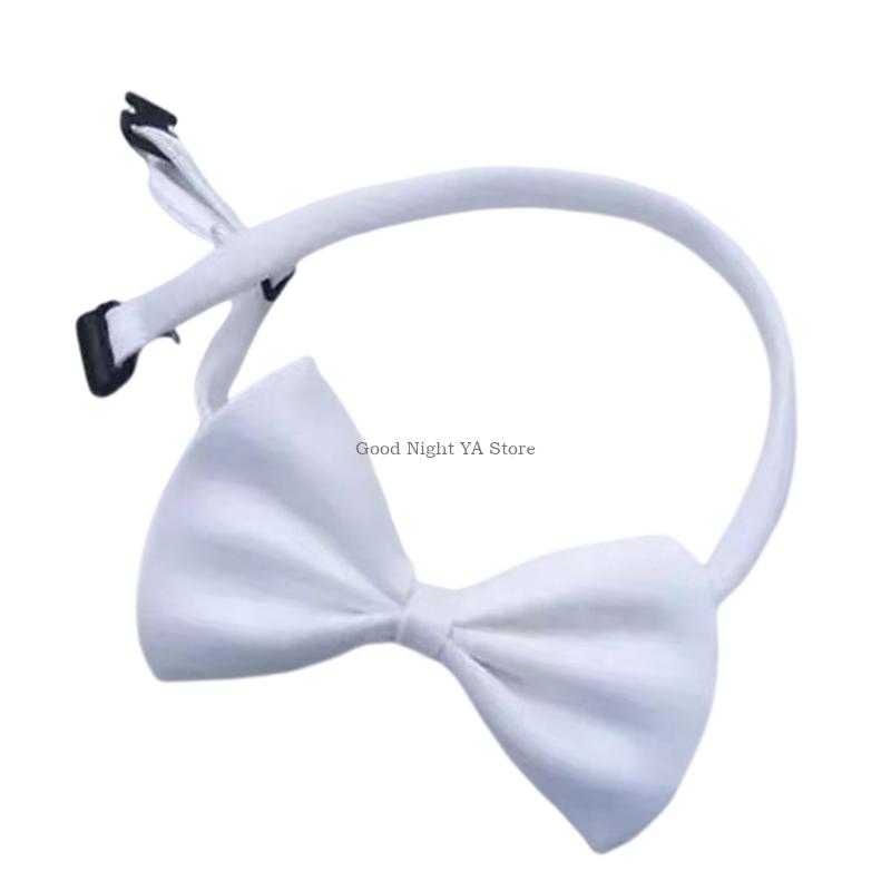 Adjustable Kids Bowtie Elastic - Formal Wear For Men Kids 评论和价格