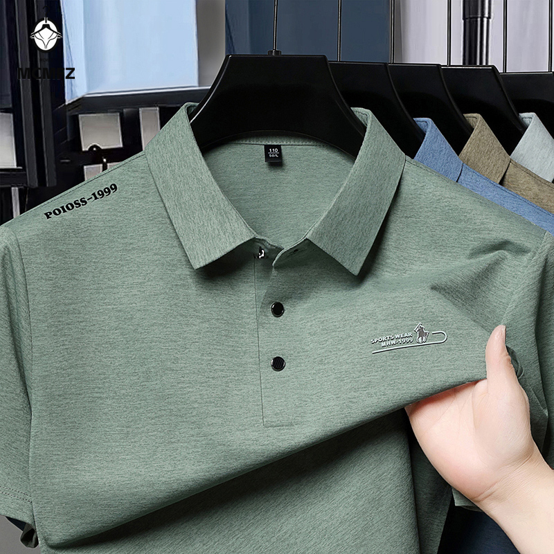 Casual Men Short Sleeve Polo S - Young Men Formal Wear 评论和价格