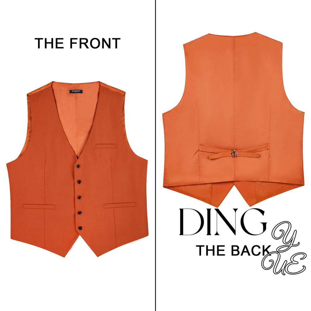 Men's Suit Vest Business Forma - Young Men Formal Wear 评论和价格