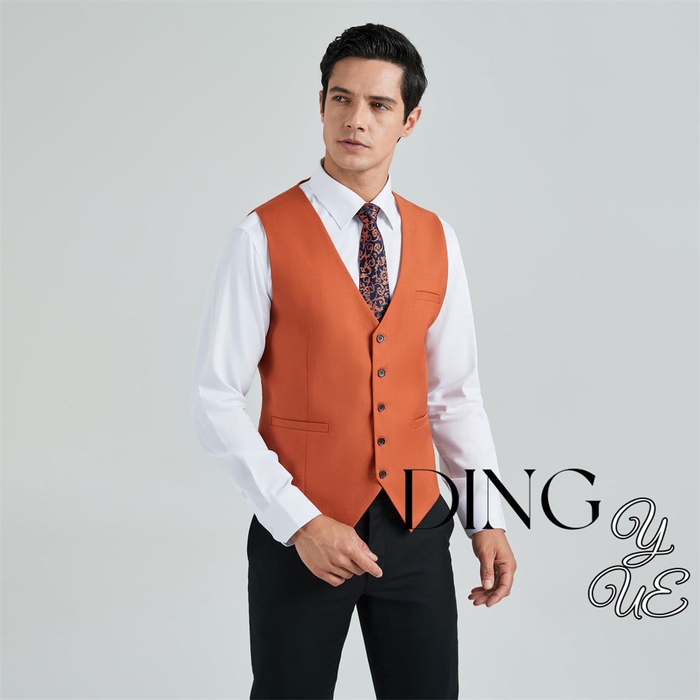 Men's Suit Vest Business Forma - Young Men Formal Wear 评论和价格