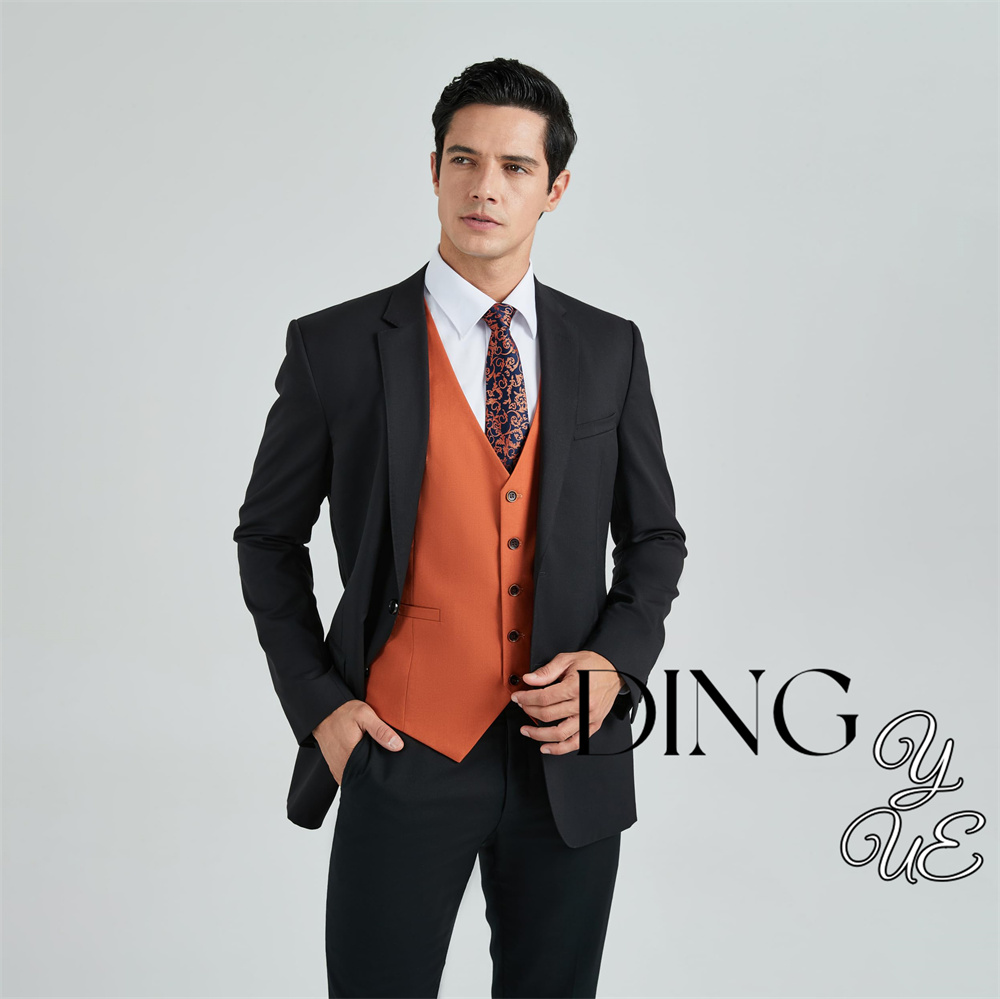 Men's Suit Vest Business Forma - Young Men Formal Wear 评论和价格